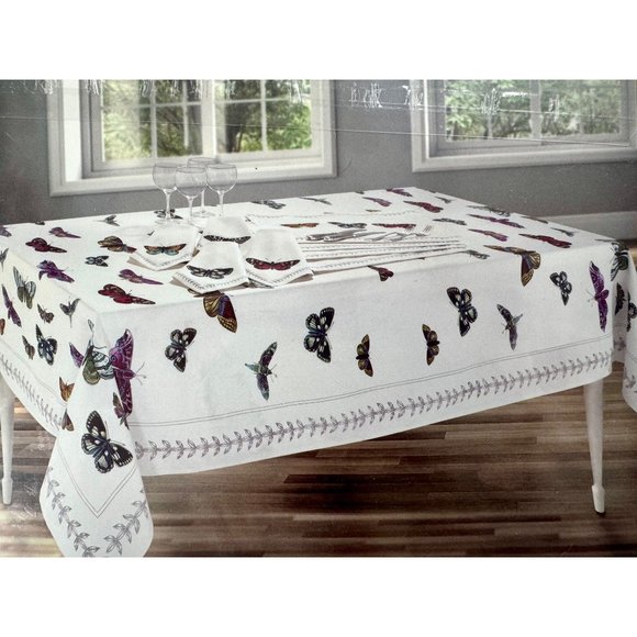 Portmeirion, Avanti Linens Other - NWT Full Set of Portmeirion Botanic Garden Harmony Tablecloth, Napkins and Place